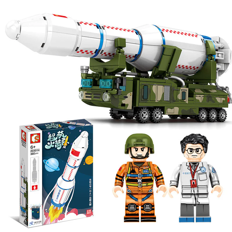 SUPERB ROCKET TEAM: LONG MARCH 6 (CZ-6) CARRIER ROCKET 森宝 SEMBO 203014 image 1