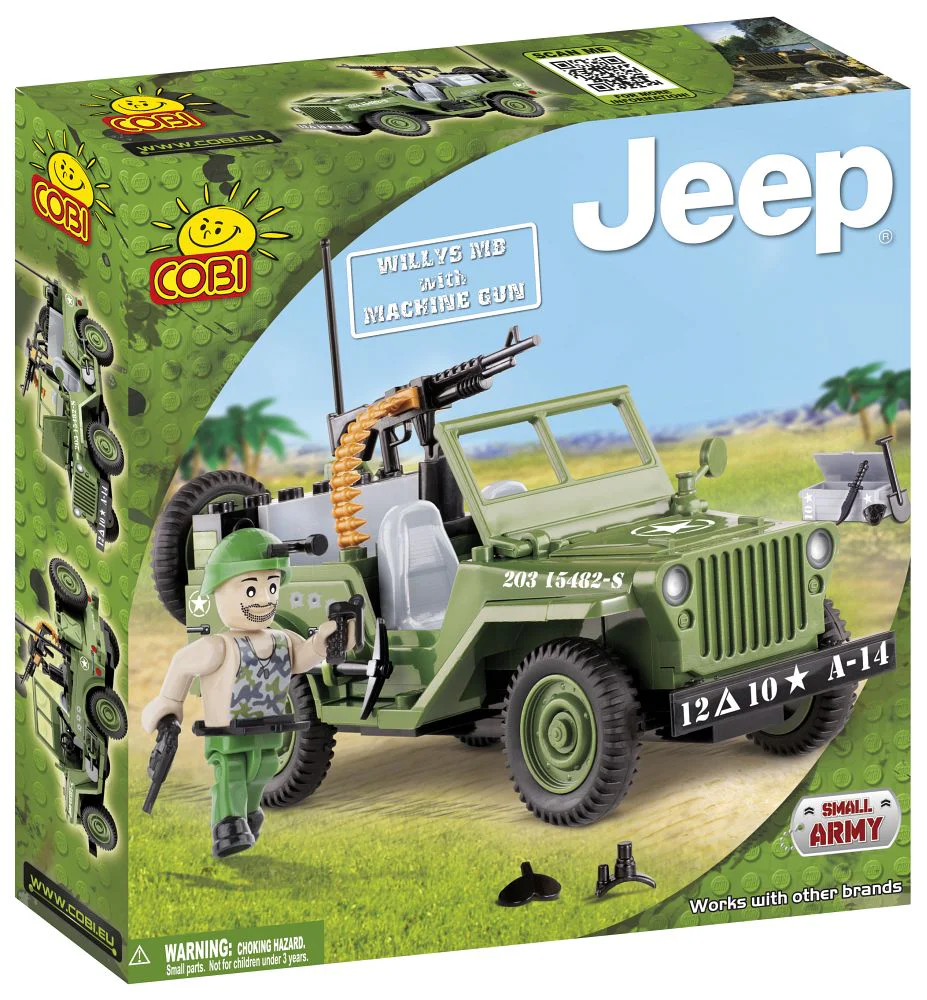 Willis MB and machine gun. COBI 24090
