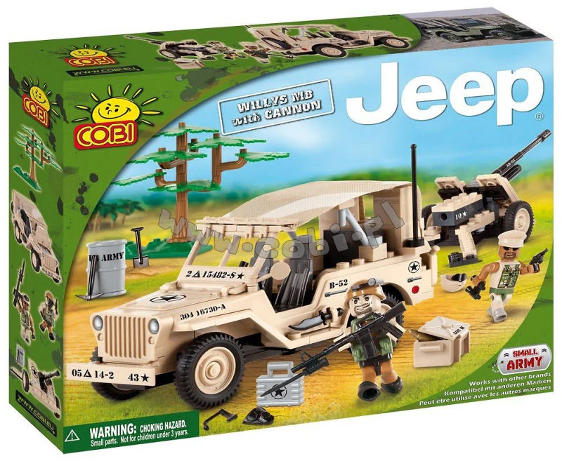 WILLIS MB AND CANON CANNONS (DESERT) COBI 24201