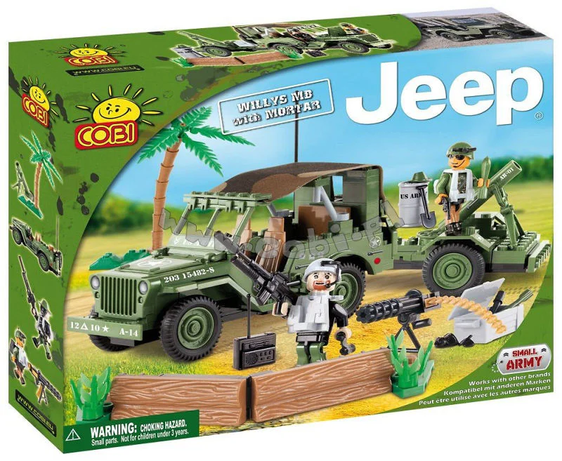 Willys MB and mortar COBI 24200