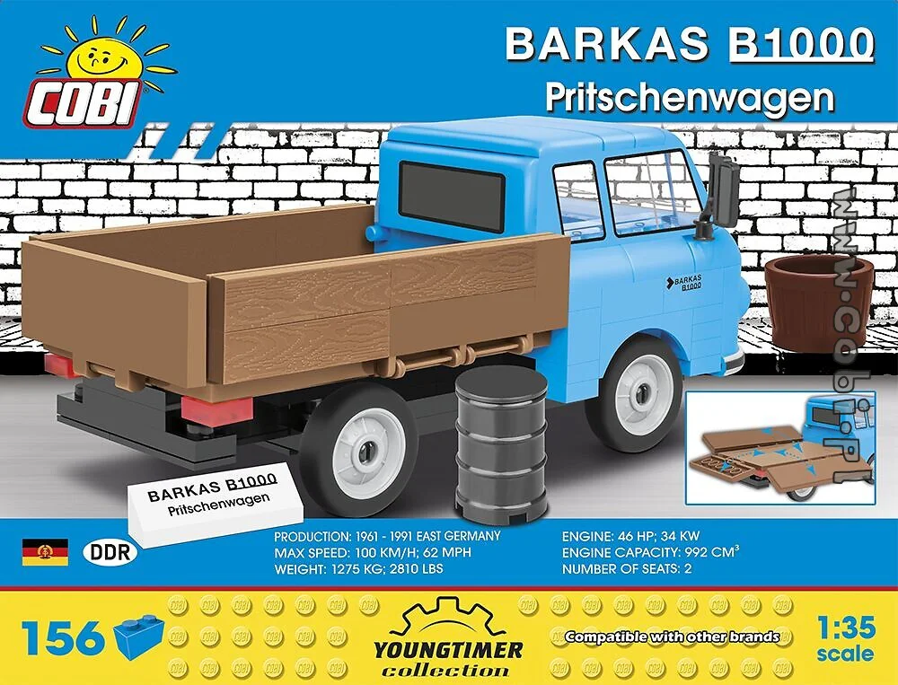 Barkas B1000 Pickup COBI 24593 image 1