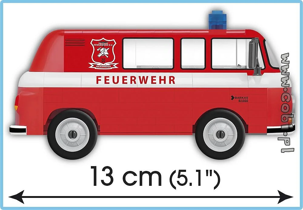 BALCAS B1,000, FIRE TRUCK COBI 24594 image 3