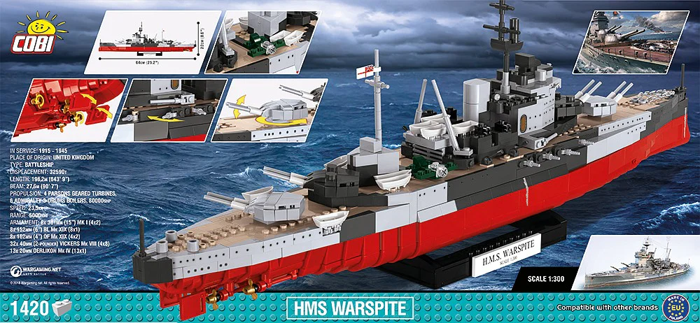 Armored cruiser COBI 3082 image 1