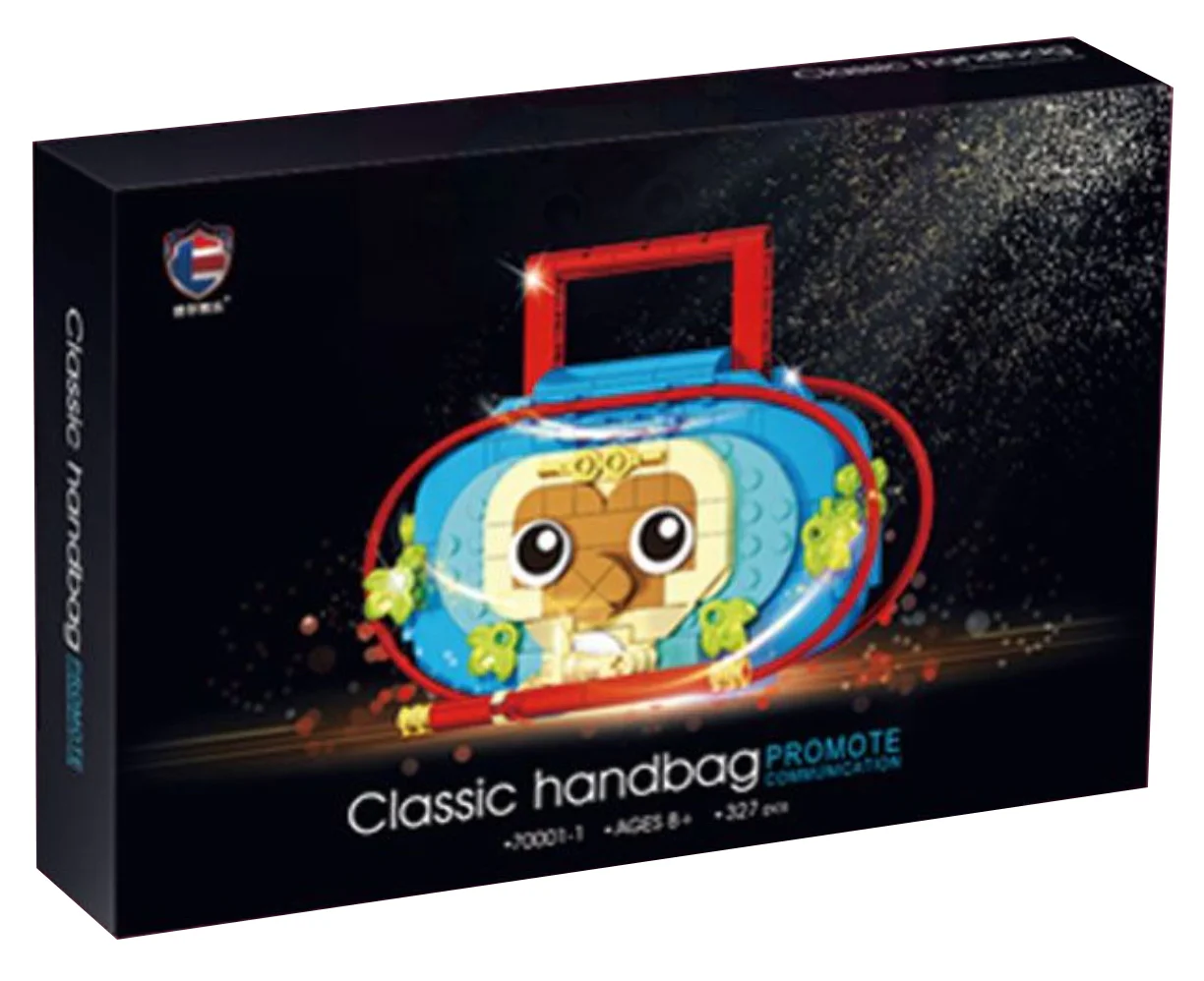 Block Pouch Bag 6 Styles Super 18K K116 image 1
