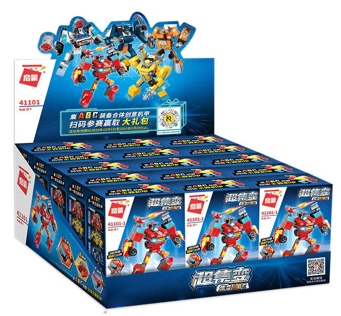 Hyper Set Transformation: Set Transformation ABC 5 Models 启蒙 QMAN/ENLIGHTEN/Keeppley 41101-4 image 4