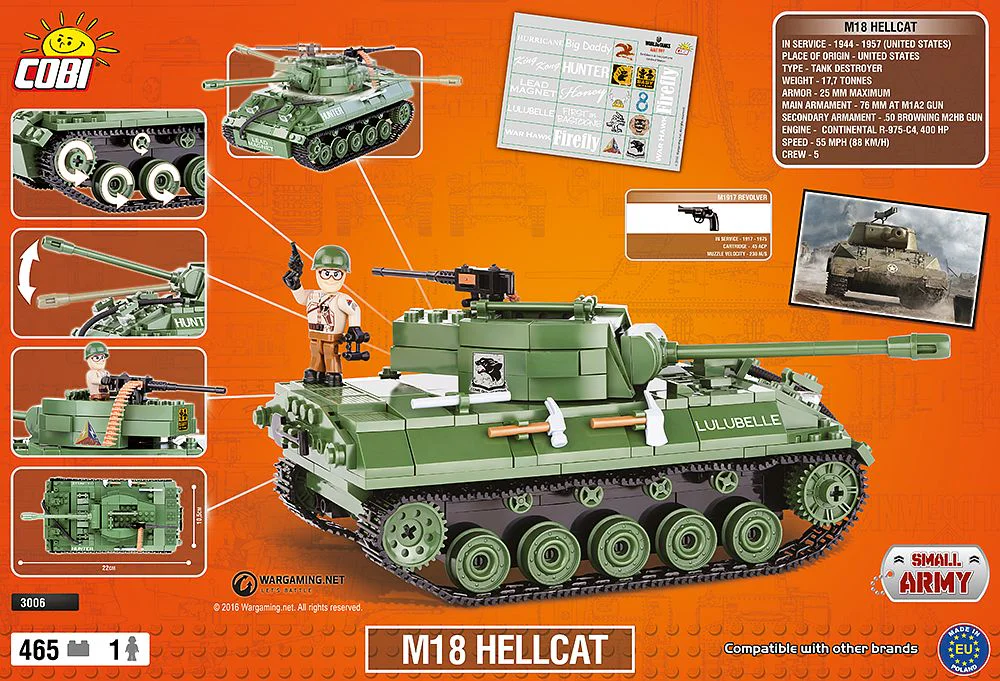 World of Tanks: M18 Hellcat COBI 3006 image 1