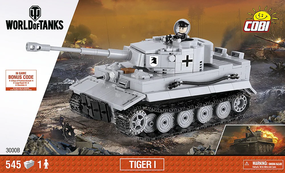 Tank World: Tiger Style COBI 3000B