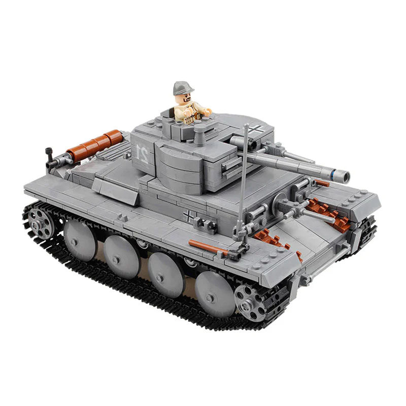CENTURY MILITARY: GERMAN ARMOUR FORCE PZKPFW-II 开智 KAZI/高博乐 GBL KY82009