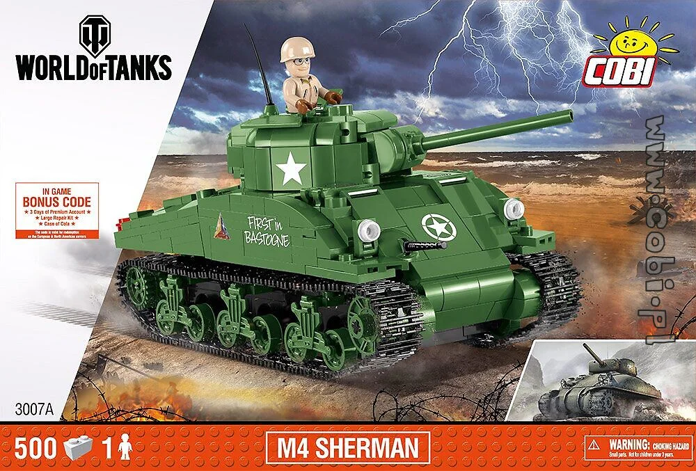 Tank World: Sherman Firefly COBI 3007 image 4