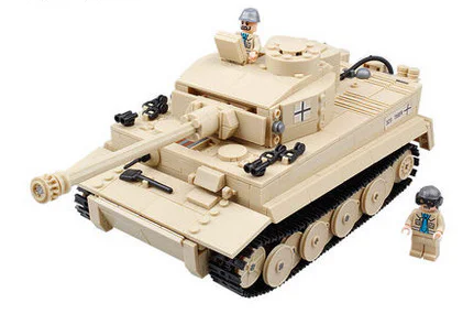 Century Military: German Armoured Forces Tiger Tank 开智 KAZI/高博乐 GBL KY82011