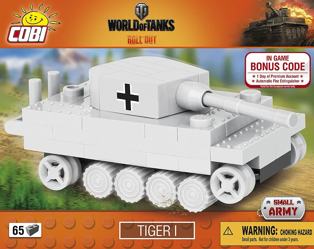 Tank World: Tiger Mini Tank COBI 3017
