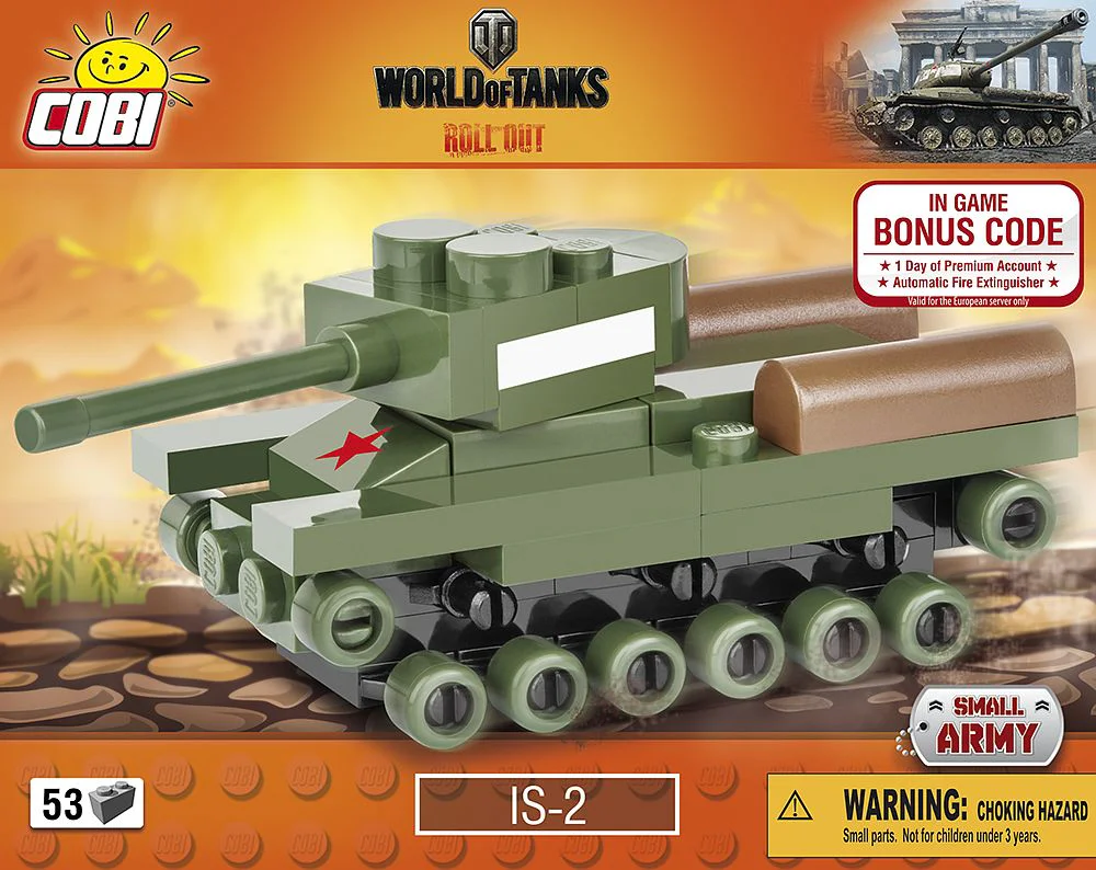 World of Tanks: IS-2 Mini Tank COBI 3026