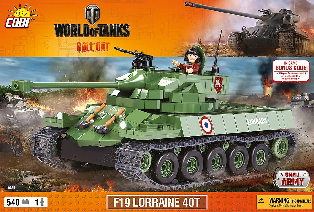TANK WORLD: F19 LORRAINE 40T COBI 3025