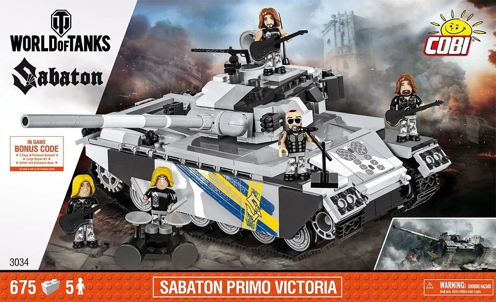 Tank World: Sabaton Primo Victoria COBI 3034