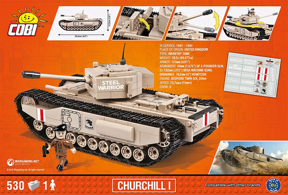 Tanks: Churchill I COBI 3031 image 1