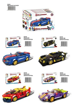 Superhero Hero Colors Racing Cars 4 Editions