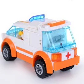 Urban rescue teams: ambulances 开智 KAZI/高博乐 GBL KY85011 image 1
