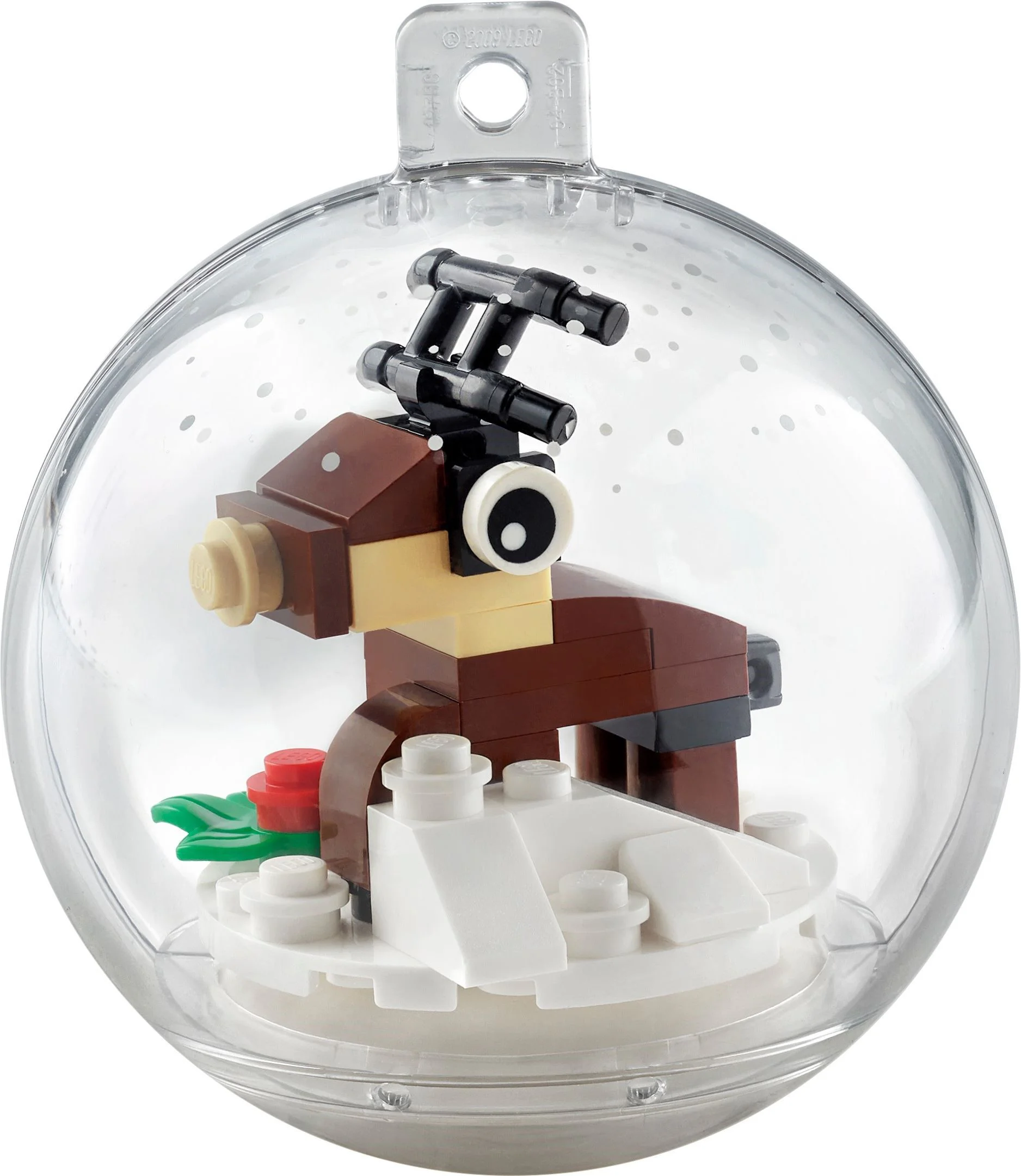 Christmas Ornament Reindeer Crystal Ball 乐高 LEGO 854038 image 1
