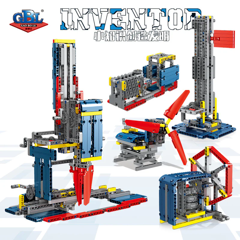 "Miniature Knowledge Creation and Invention: Four Combinations of Large-Scale Drill Platforms" 开智 KAZI/高博乐 GBL KY1002-2 image 4