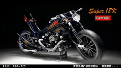 Retrocycle: Harley Knuckle Chopper Motorcycle