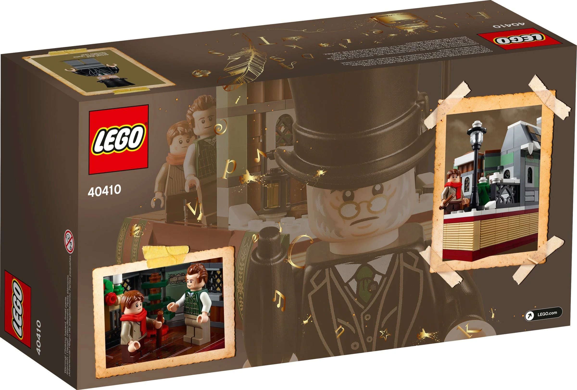 "The Christmas Carnival: Charles Dickens." 乐高 LEGO 40410 image 2