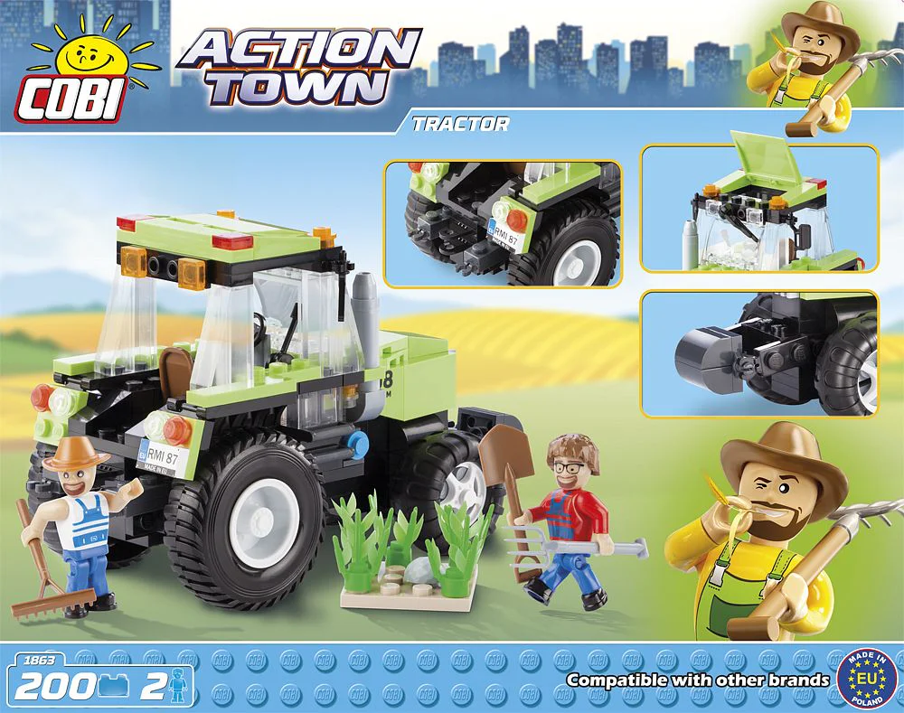 Tractor COBI 1863 image 1