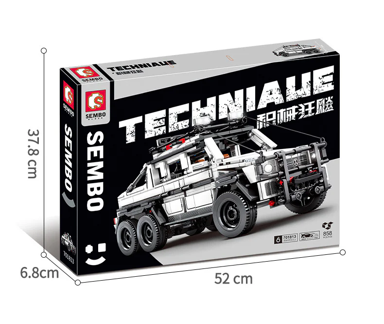Mercedes-Benz G63 AMG 6x6 Off-Road Vehicle 森宝 SEMBO 701813 image 5