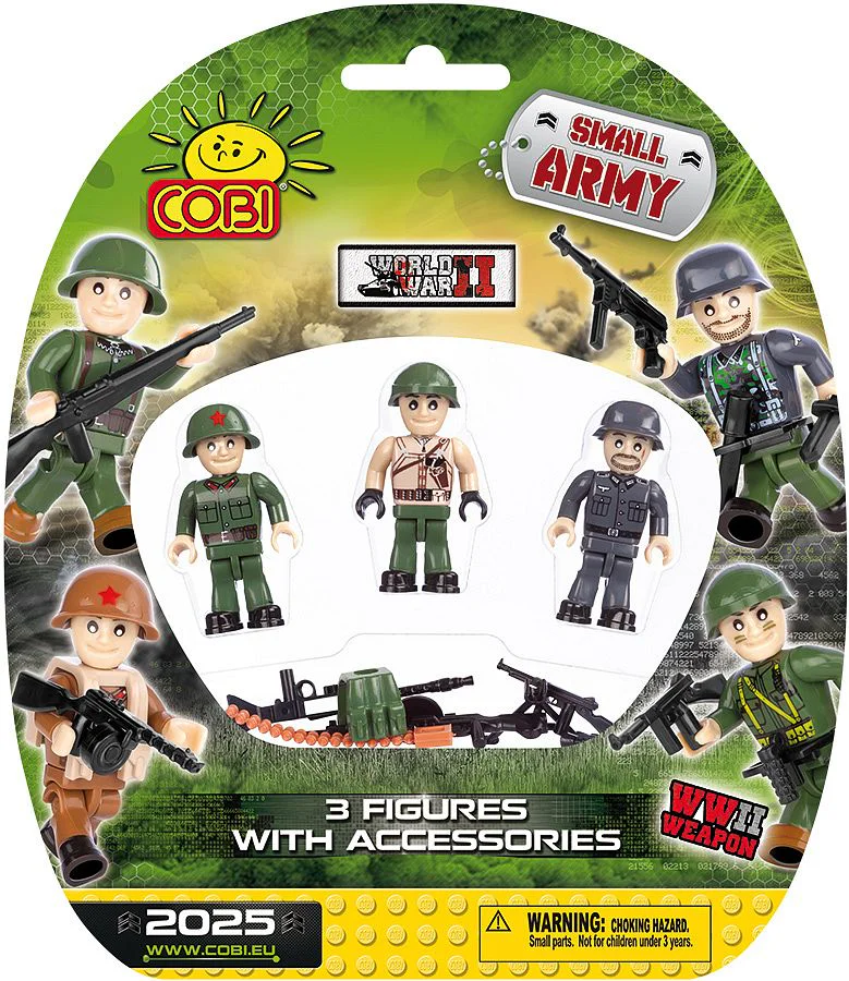 Three-person child and accessories COBI 2025