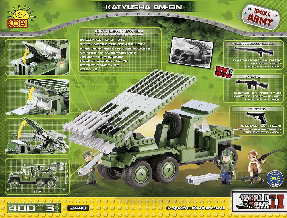 KATYUSHA BM-13N COBI 2448 image 1