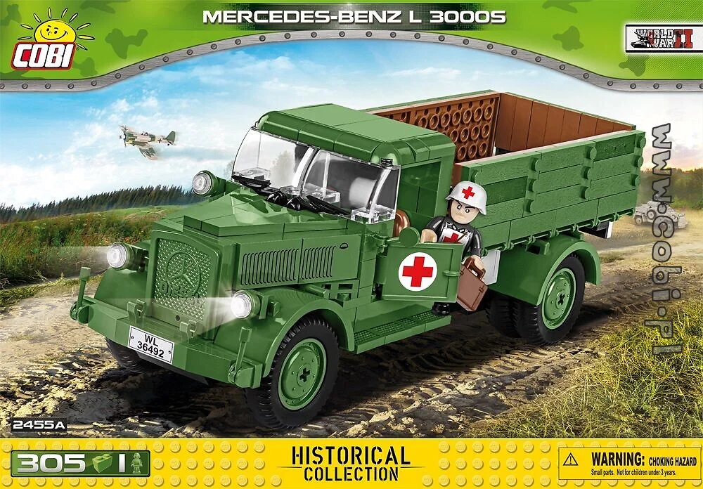 Mercedes-Benz Actros L3000 4x2 3.1 ton truck. COBI 2455A image 4