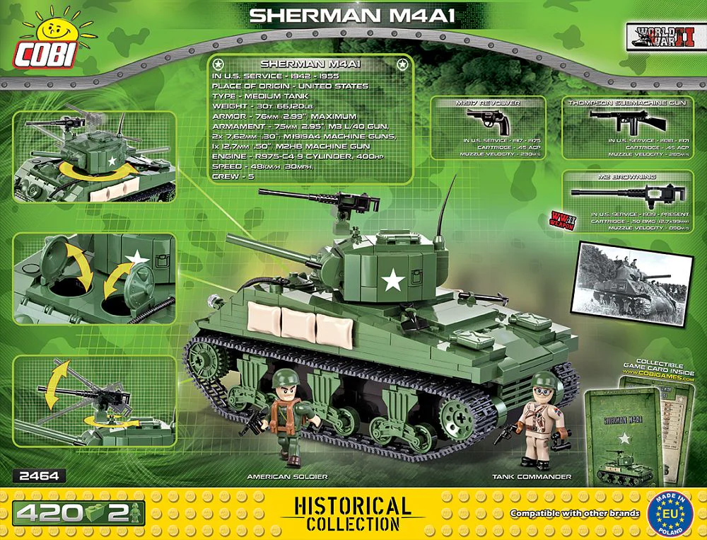 M4A1 Sherman COBI 2464 image 1