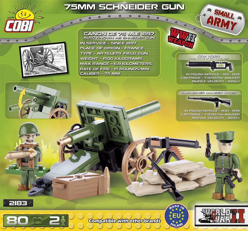 Type 97 75mm Field Gun COBI 2183 image 1