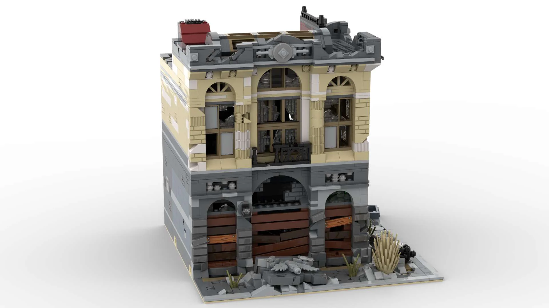 Apocalypse Building Society Headquarters Super 18K K126 image 1