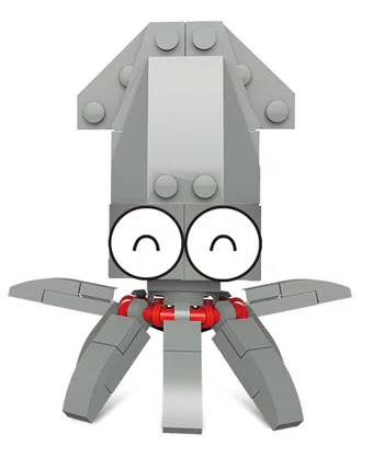 Happy Marines: Fun octopus 开智 KAZI/高博乐 GBL KY80023-1