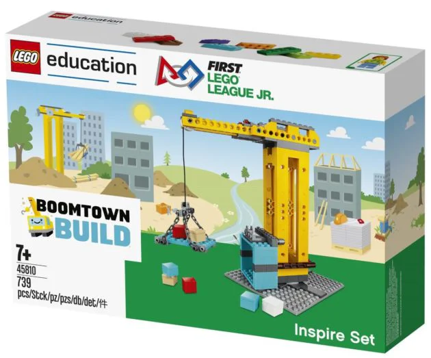 "Introducing the FIRST LEGO League (FLL) Jr. Challenge 2019: 'Boomtown Build Inspire' Set!" 乐高 LEGO 45810