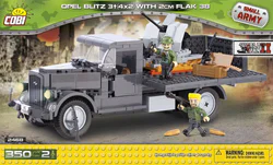 Oubao Flash Lightning Medium Truck and 38式 Anti-Aircraft Gun