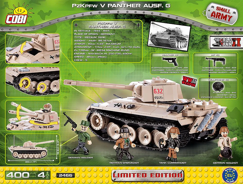 Tank five, leopard COBI 2466 image 1
