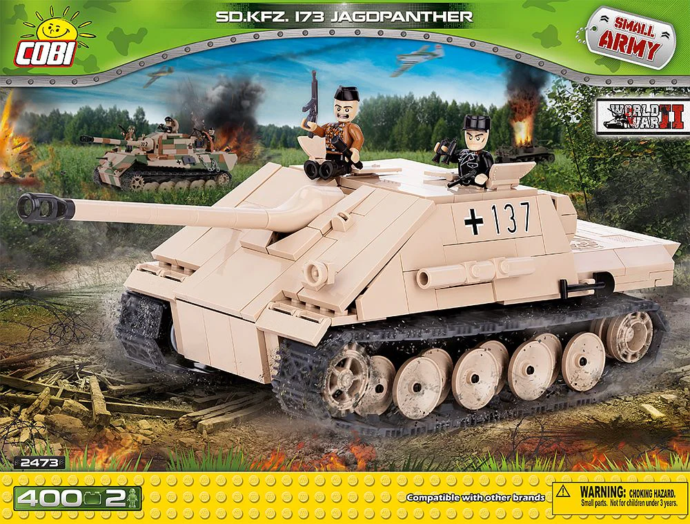 Self-Propelled Anti-Tank Gun, Panther-like. COBI 2473