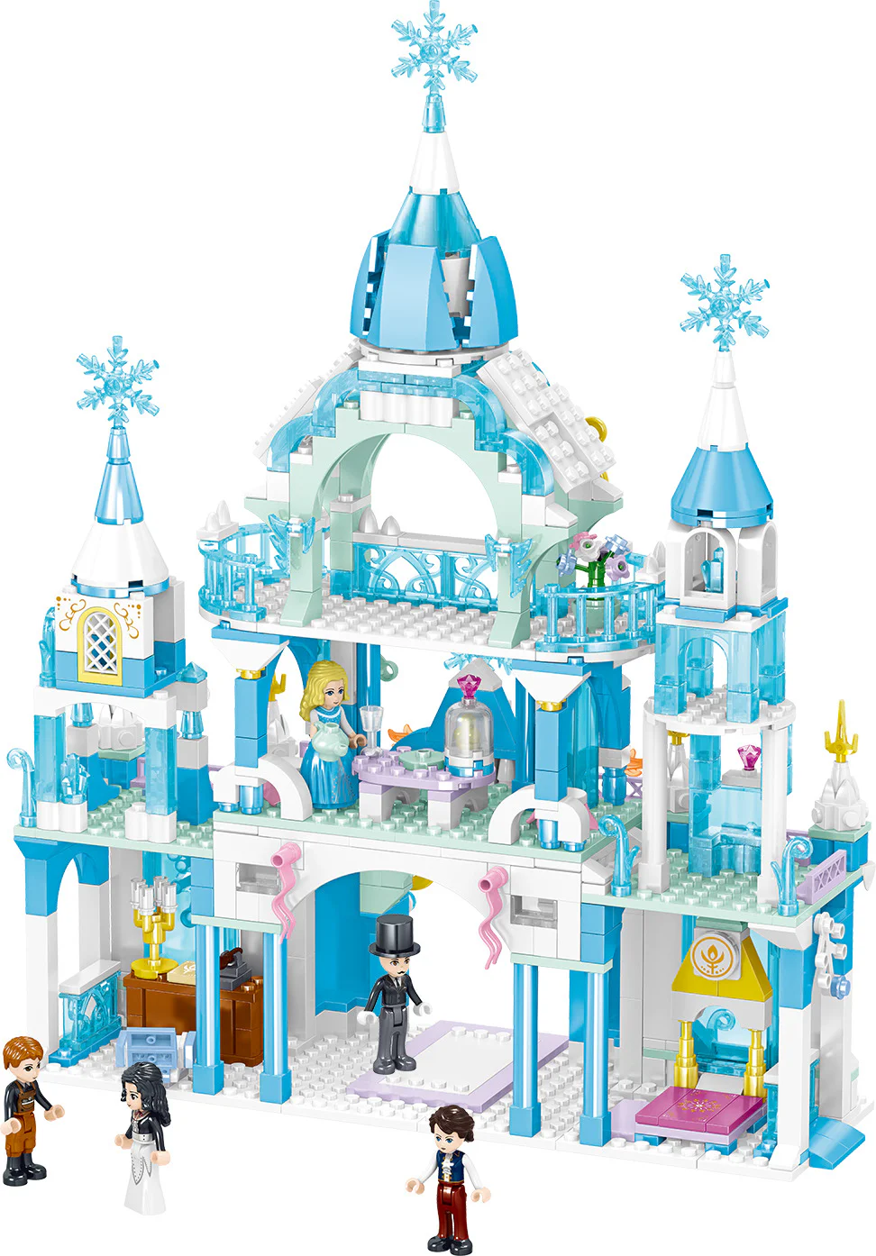"Windsor Castle Winter Series: Bodelwyddon Castle" 哲高 ZHEGAO QL1143 image 1