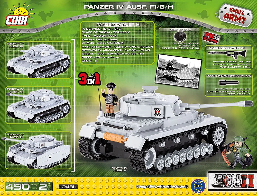 Tank four COBI 2481 image 1
