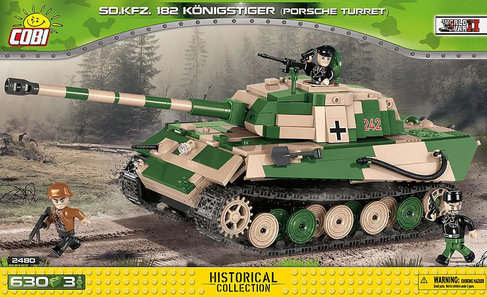 Type II Tank (6th Series B-type) (Porsche turret) COBI 2480A