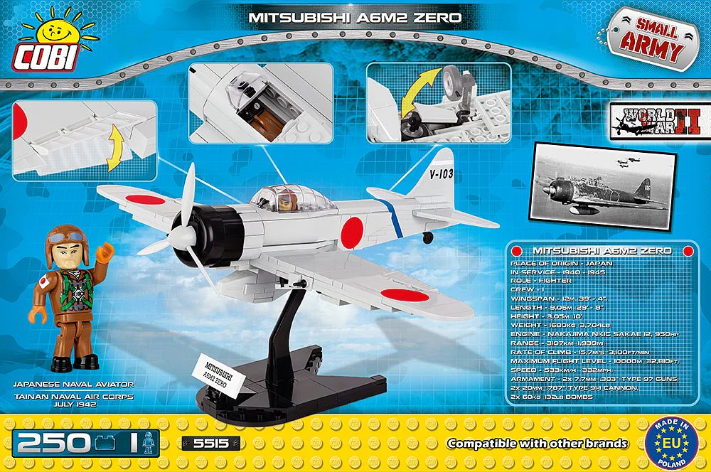 Zero fighter plane COBI 5515 image 1