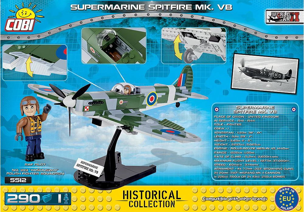 Typhoon Fighter Jet MK VB COBI 5512 image 1
