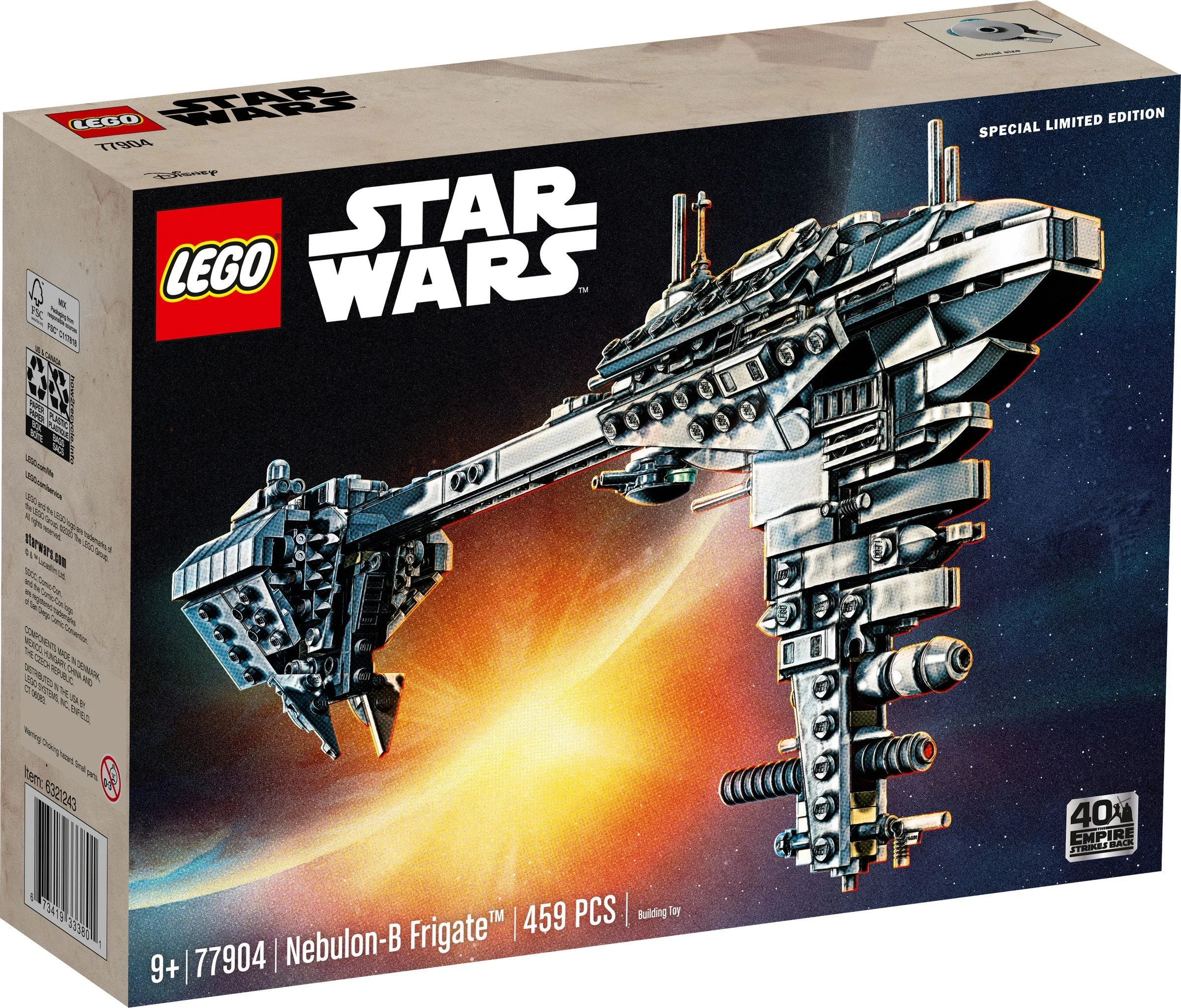 Nebuchadnezzar-class escort carrier, B-level protection ship. 乐高 LEGO 77904 image 2