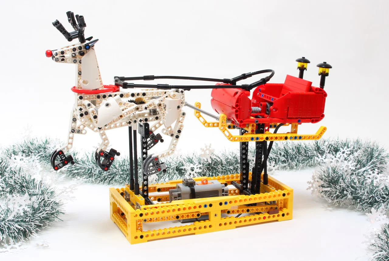Santa Claus Sleigh MOC-4121 image 2