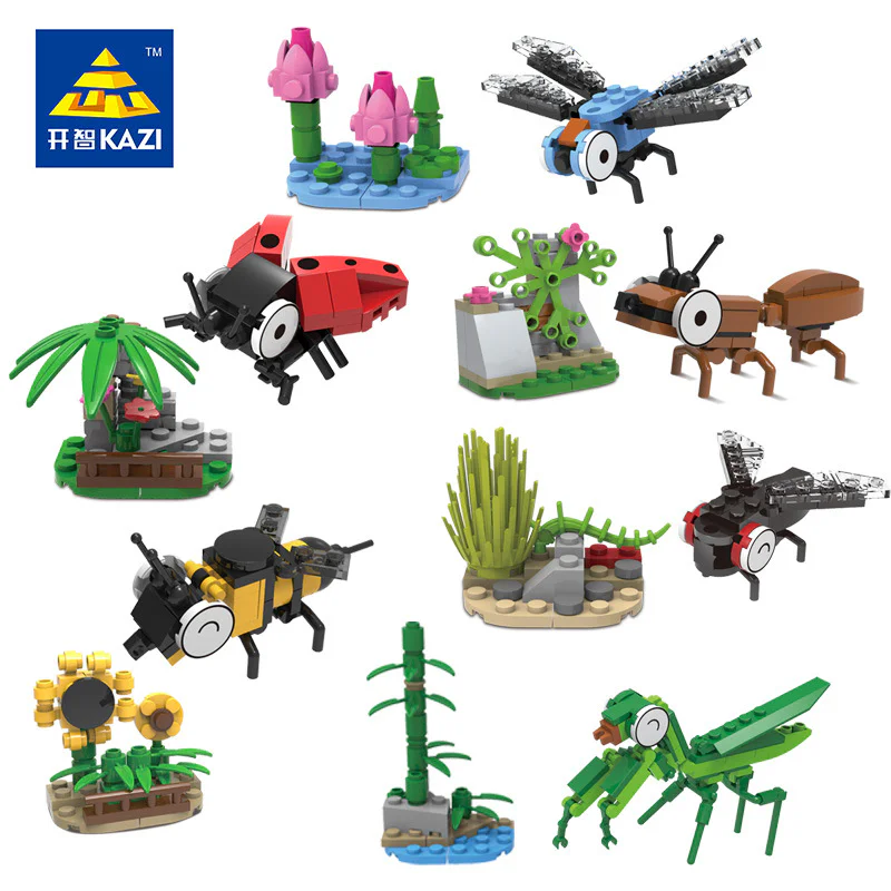 Insect mobilization: Happy ants 开智 KAZI/高博乐 GBL KY80021-3 image 1