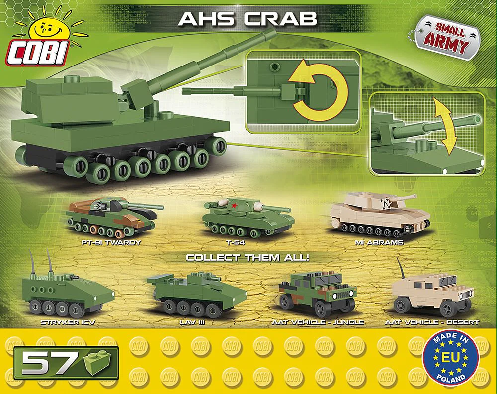 Mini Tank with Frog-like Design COBI 2246 image 1