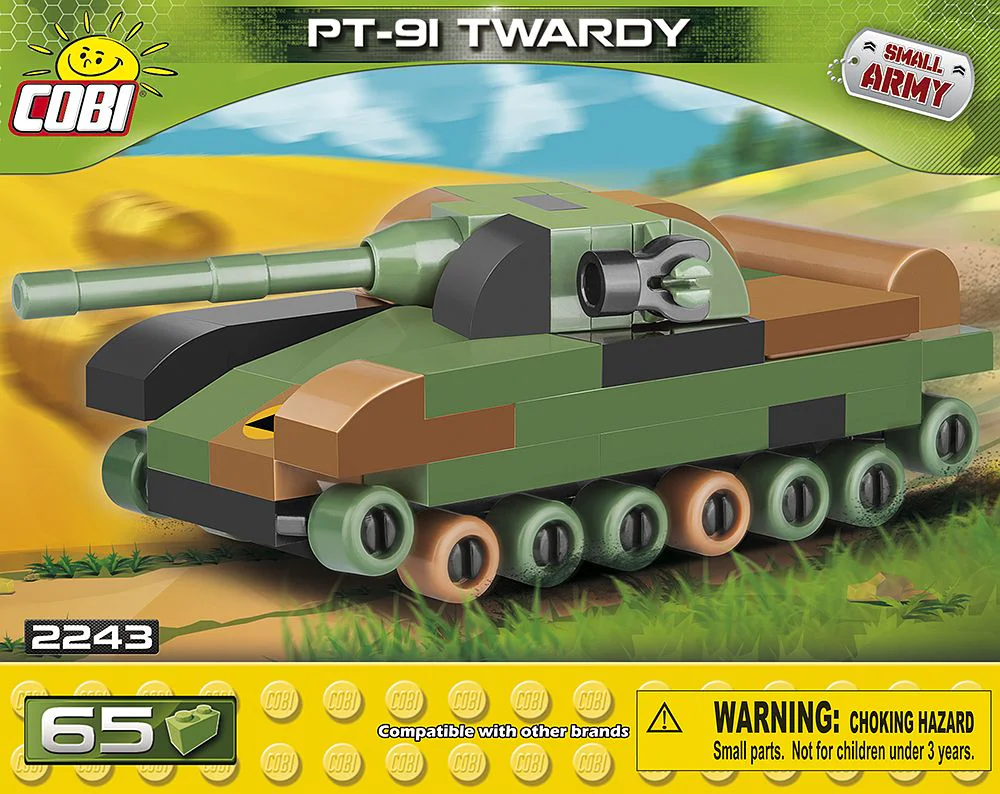 T-72 main battle tank miniature. COBI 2243