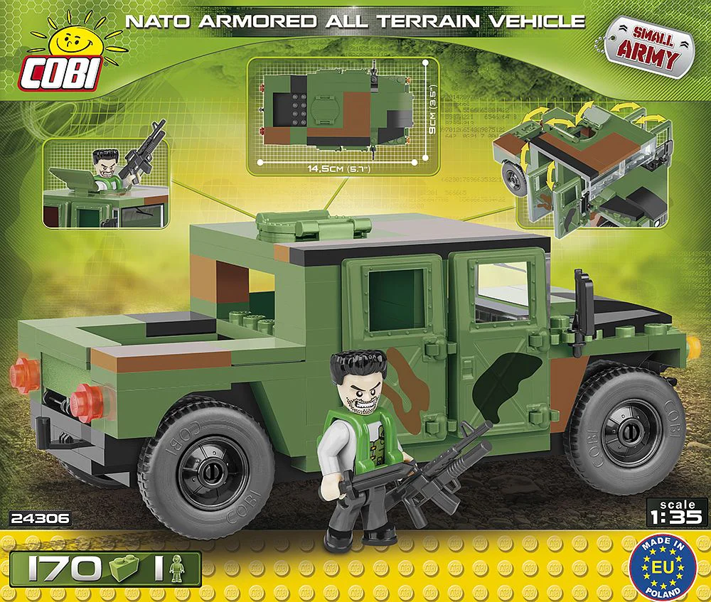 NATO armoured all-terrain vehicle COBI 24306 image 1