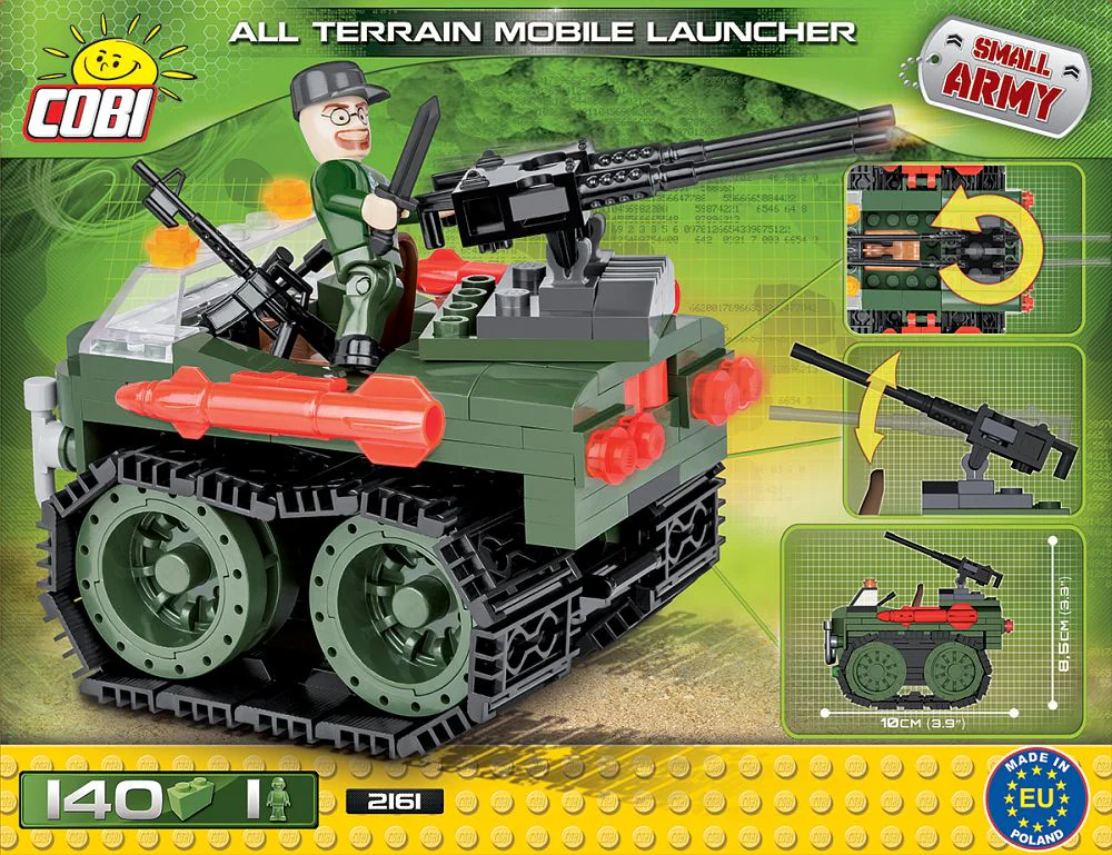 Full-Range Terrain Rocket Launch Vehicle COBI 2161 image 1